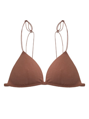 Brasier de ropa interior con botón frontal francés