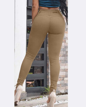 Leggings casuales de cintura alta