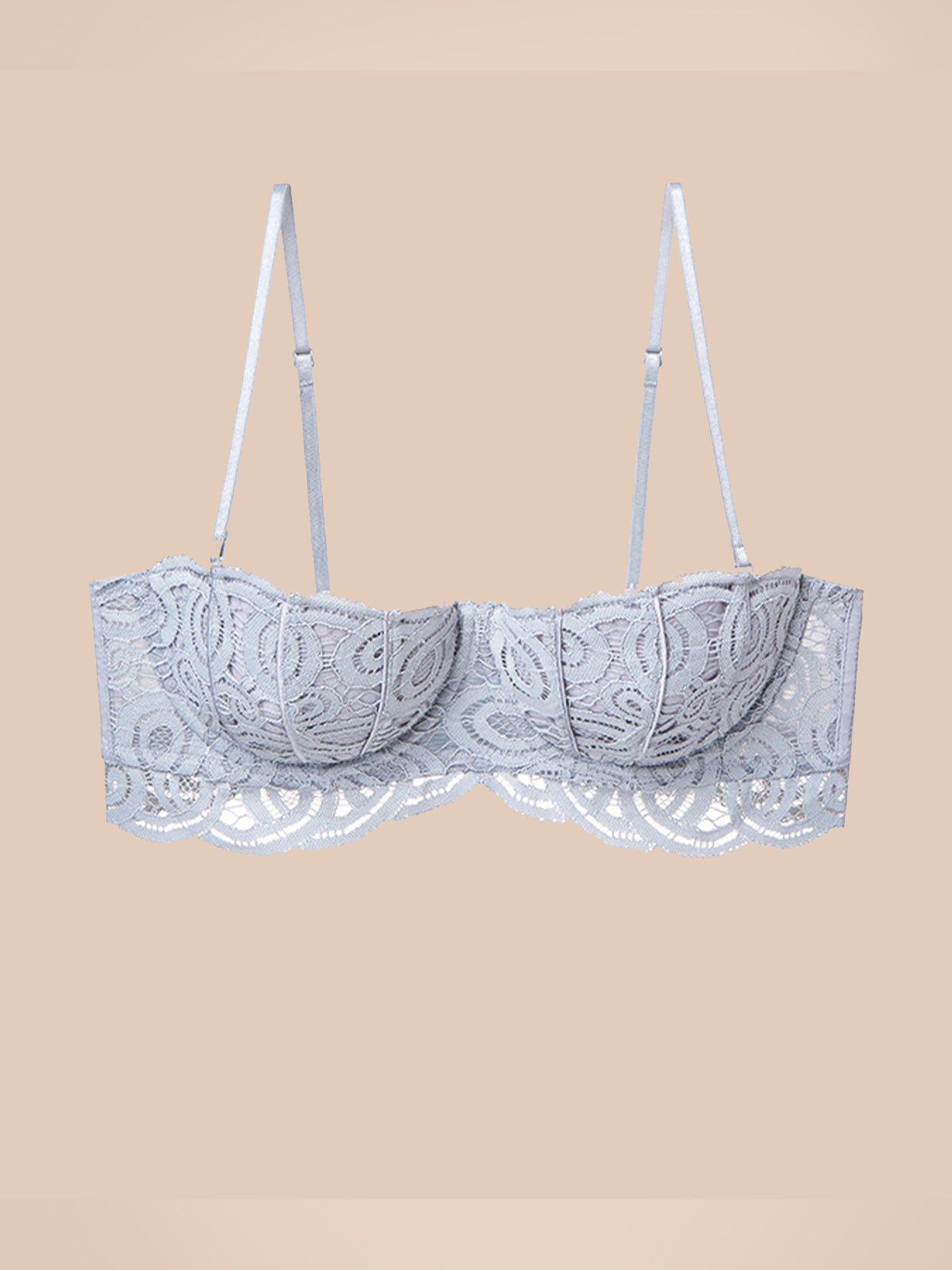Brasier sexy de encaje francés