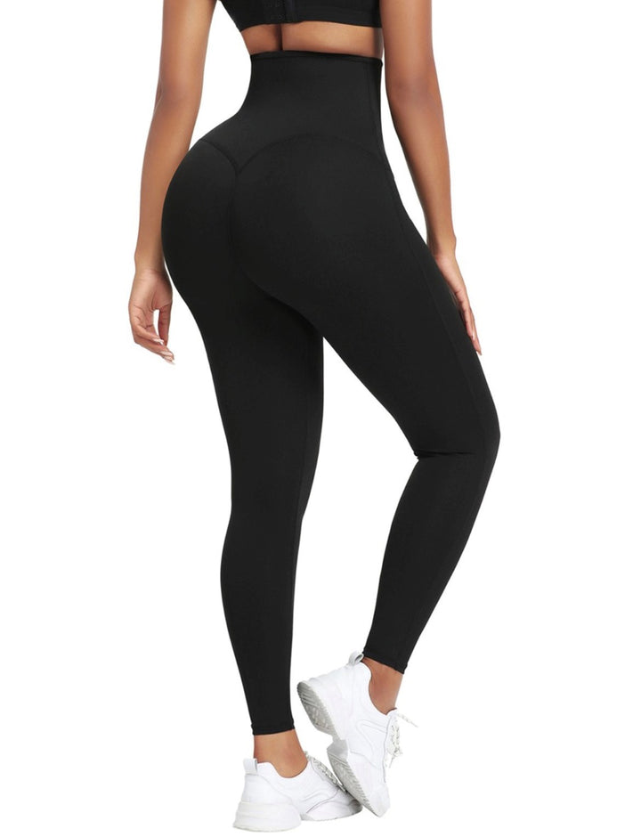 LEGGINGS CON CONTROL DE BARRIGA DE NEOPRENO AZUL