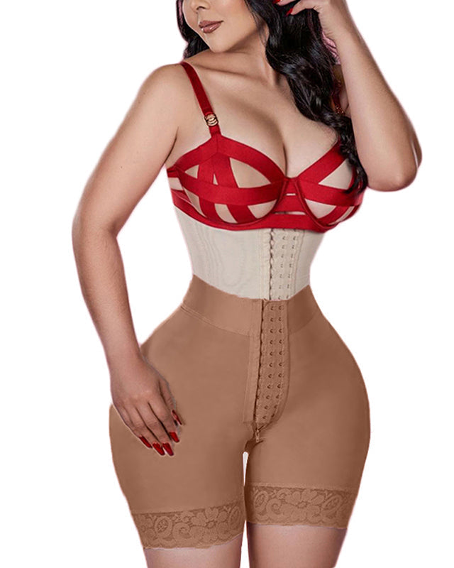Pantalones cortos moldeadores de cadera para mujer Bragas de encaje sexy