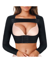 Women Upper Arm Shaper Post Surgical Compression Sleeves Slimmer Tops Posture Corrector Vest Shapewear