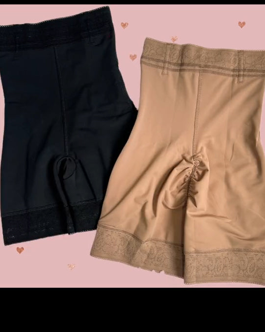 Pantalones moldeadores con control de barriga de cintura alta