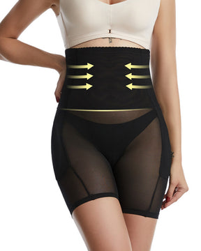 Ropa interior acolchada levantadora de glúteos para mujer, almohadillas para la cadera, pantalones cortos moldeadores, bragas con Control de barriga sin costuras