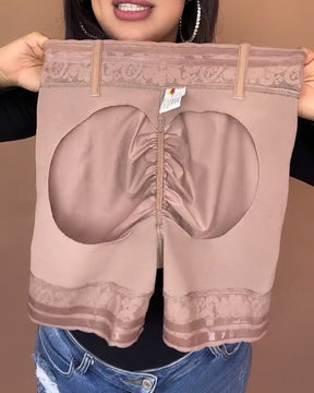 Pantalones cortos de levantamiento de glúteos con costura invisible