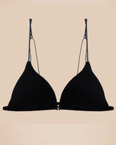 Brasier de ropa interior con botón frontal francés