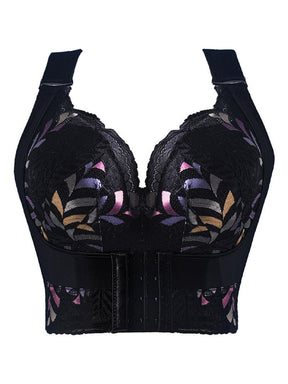 Brasier inalámbrico con tirantes anchos y ajustables con soporte lateral para mujer