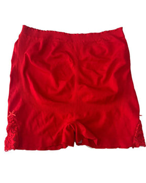 Pantalones de seguridad de encaje Las mujeres usan polainas
