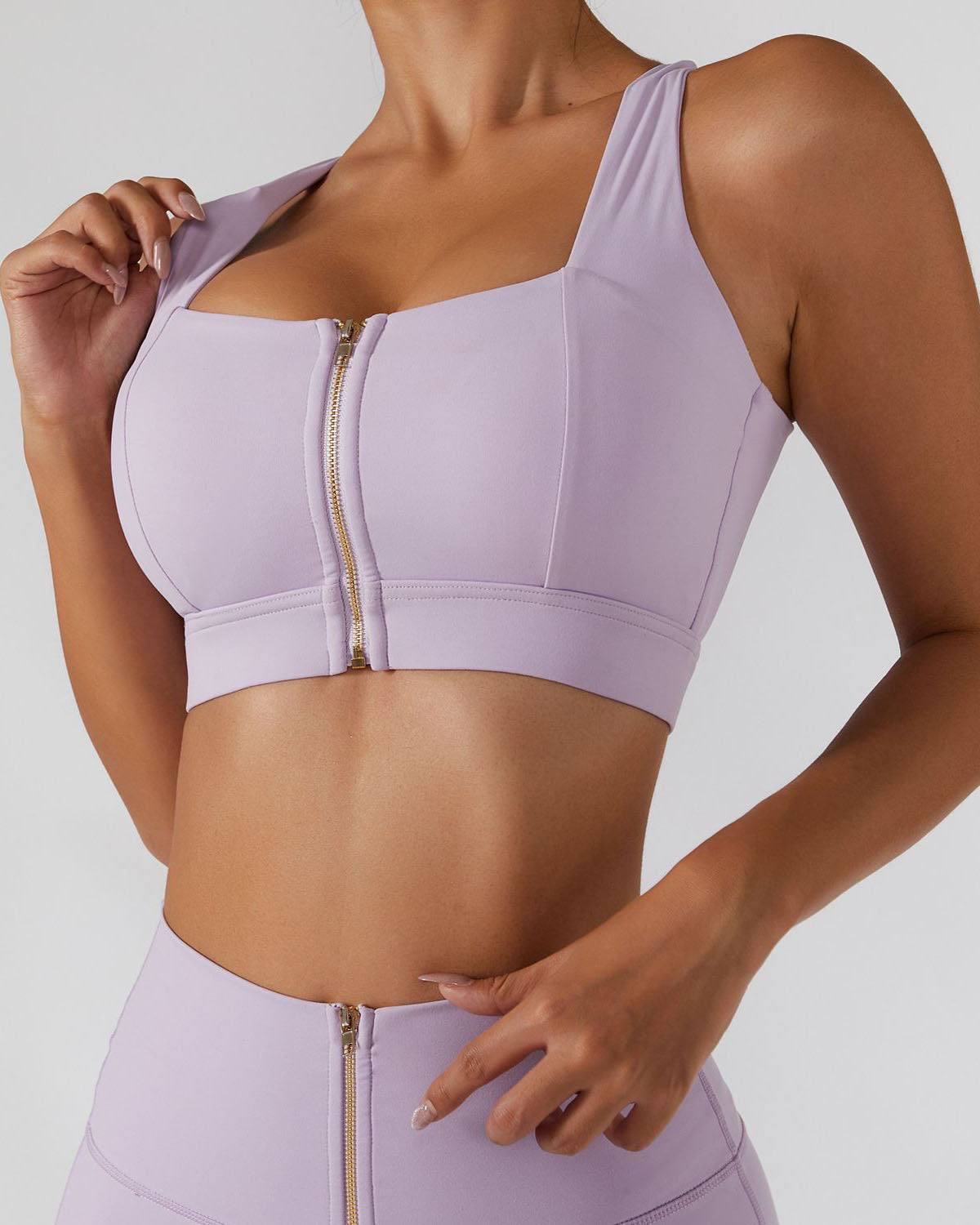 Chaleco de yoga con espalda hermosa a prueba de golpes push up brasier de fitness de alta resistencia