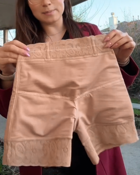 Shorts de tiro alto sin costuras para levantamiento de glúteos