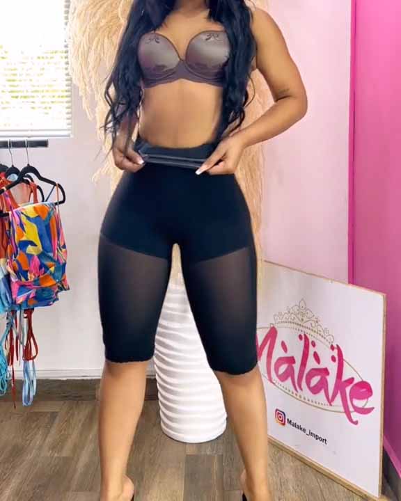 Shorts de faja de cintura alta sin costuras