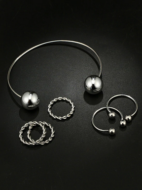 Accesorios De Anillos Aolly Vintage De Moda