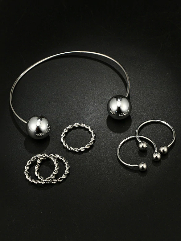 Accesorios De Anillos Aolly Vintage De Moda