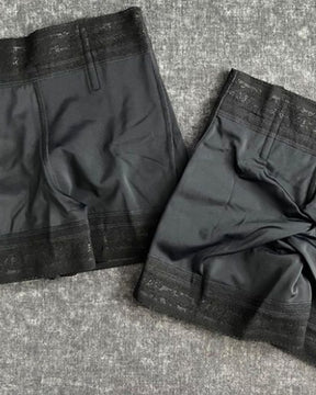 Pantalones de plástico con levantamiento de cadera y cintura alta (Pre-Venta)