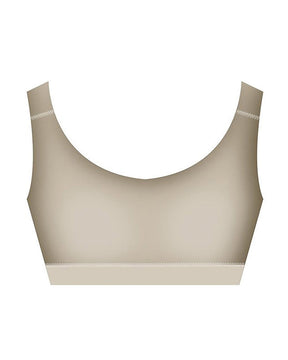 Top sin mangas con botones para mujer