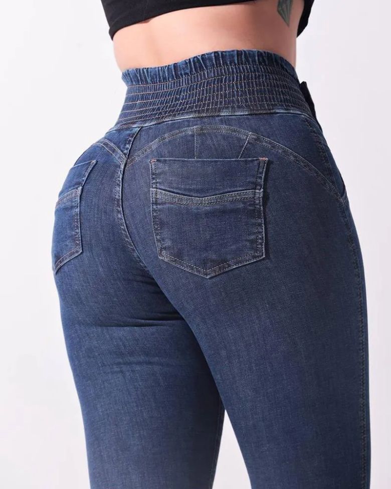 Pantalones cortos de mezclilla color canela para mujer pantalones vaqueros de mujer pantalones casua